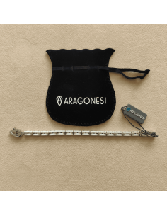 Bracciale da Uomo BR3902 in Acciaio Aragonesi