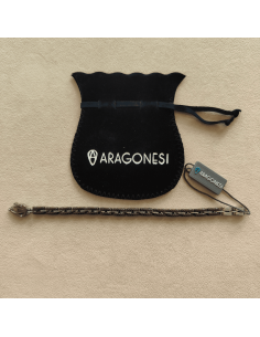 Bracciale da Uomo BR3904 in Acciaio Aragonesi
