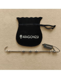 Bracciale da Uomo BR3507 in Acciaio Aragonesi