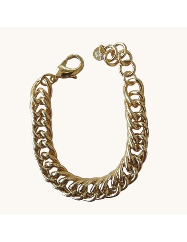 Bracciale Grumetta Doppia in Ottone Think Positive