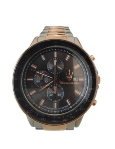 Orologio Cronografo Sfida Cinturino Bicolore R8873640014 Maserati