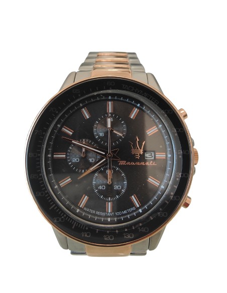 Orologio Cronografo Sfida Cinturino Bicolore R8873640014 Maserati