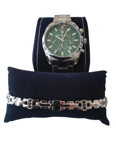 Orologio Cronografo Attrazione con Bracciale R8853151017 Maserati