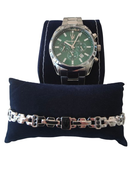 Orologio Cronografo Attrazione con Bracciale R8853151017 Maserati