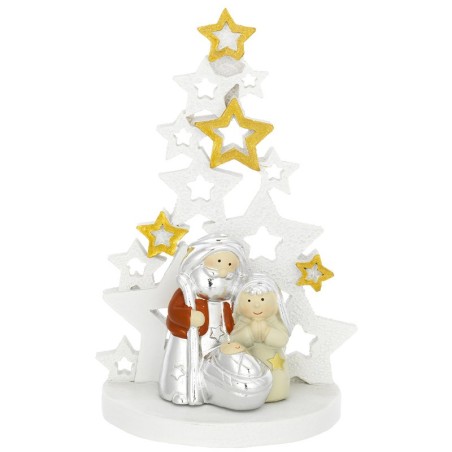 Presepe Albero Stilizzato con Stelle Natale Bagutta