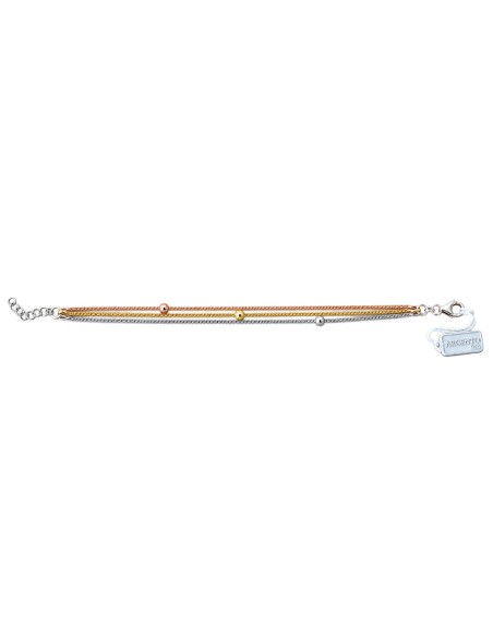 Bracciale Tre Fili Tricolore Argento 925 Think Positive