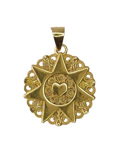 Ciondolo Stella con un cuore La Presentosa