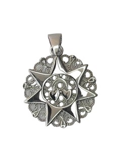 Ciondolo Stella con due cuori La Presentosa