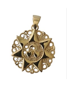 Ciondolo Stella con due cuori La Presentosa