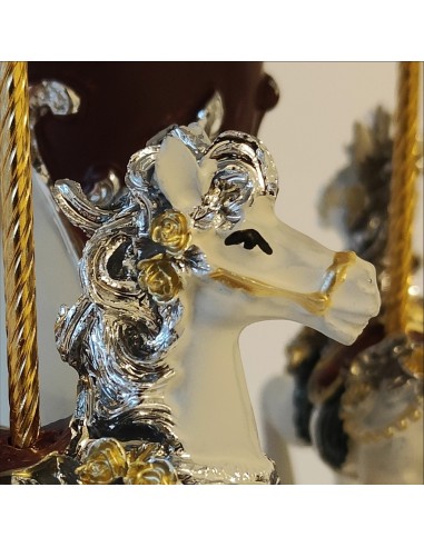 Giostra Natalizia Musicale Ceramica Bagutta