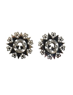 Orecchini Stella con 2 cuori La Presentosa