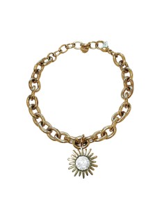 Bracciale Catena con ciondolo Sole Strass Touch Me