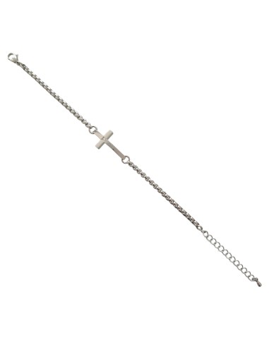Bracciale Uomo in Acciaio Modello Cross Myo