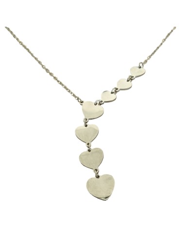 Girocollo con Cuori Pendenti Touch Me