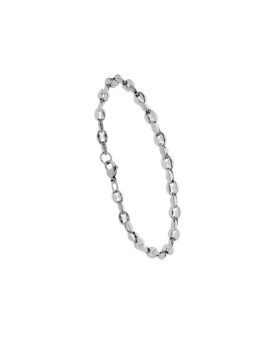 Bracciale in acciaio uomo maglia tipo Marinara 1One