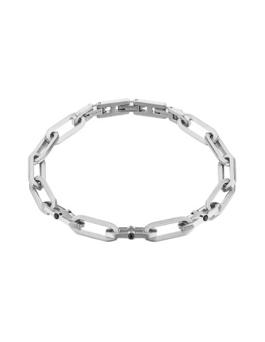 Bracciale in acciaio uomo catena Genovese 1One