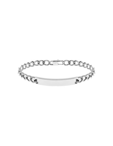 Bracciale catena con placca uomo 1One