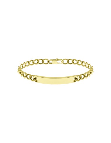 Bracciale catena con placca uomo 1One