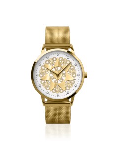 Orologio Presentosa dorato con 1 Cuore RL