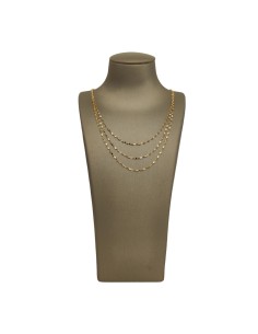 Girocollo a Tre Fili in Oro 18Kt Sodo Migliori