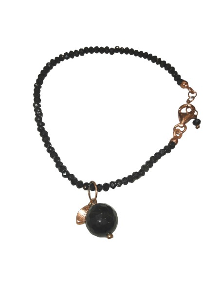 Bracciale agata nera Marakò