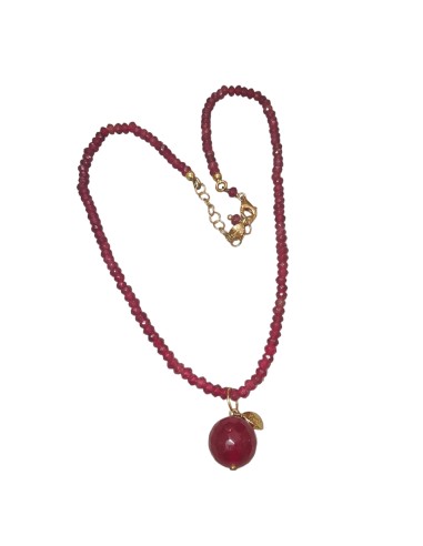 Girocollo Choker in agata ruby Marakò
