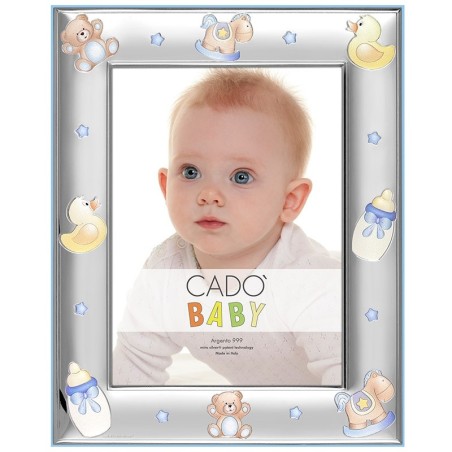 Cornice Bimbo/a Laminata in Argento Giochi Cadò