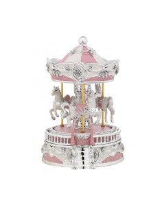 Giostra in Ceramica Carillon Cavalli Bagutta