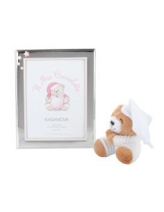 Cornice Bimba Con Stelline e Orsetto Peluche Beltrami