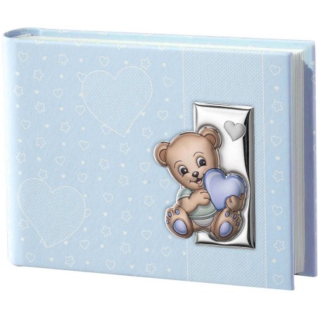 Album Celeste con Placca  Orsetto Valenti
