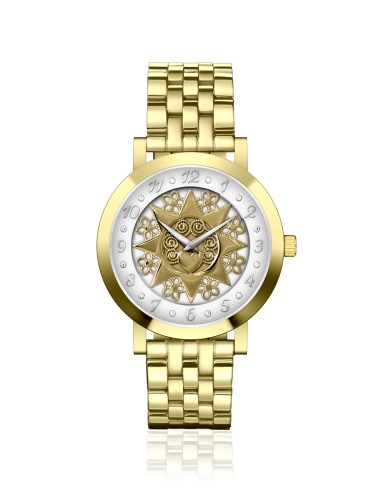 Orologio Presentosa in Acciaio Dorato 1 Cuore RL