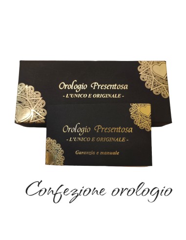 Orologio Presentosa in Acciaio Dorato 1 Cuore RL
