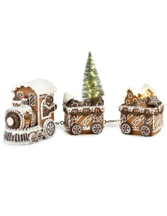 Trenino Natalizio Ginger World con Led Fade