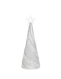 Alberi Vetro Conici Onde con Luci Led Bagutta