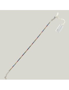 Bracciale Tennis Zirconi in Argento Rainbow InfinityOro
