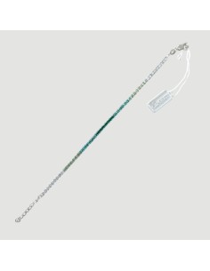 Bracciale Tennis Zirconi Sfumature Verdi InfinityOro