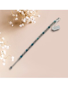 Bracciale Unisex in Acciaio Squadrato Think Positive