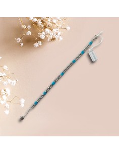 Bracciale Unisex in Acciaio Squadrato Think Positive