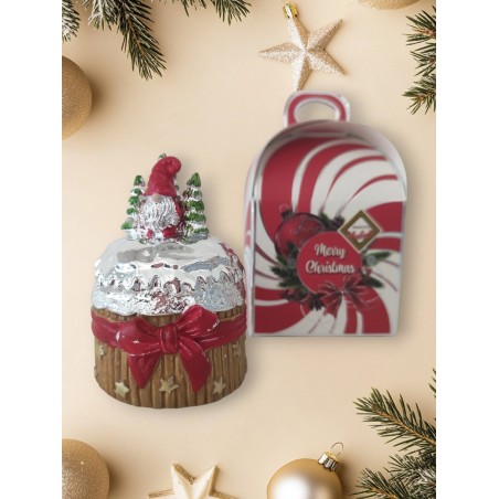 Panettone Mini Gnomo in Resina Smaltata Bagutta