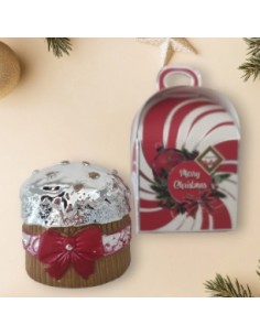 Panettone Mini in Resina Smaltata Bagutta