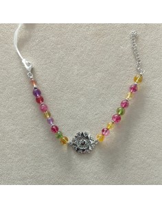 Bracciale Presentosa con Pietre Colorate Rainbow RL